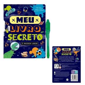 Diário Mágico Meu Livro Secreto É Proibido Abrir Com Caneta