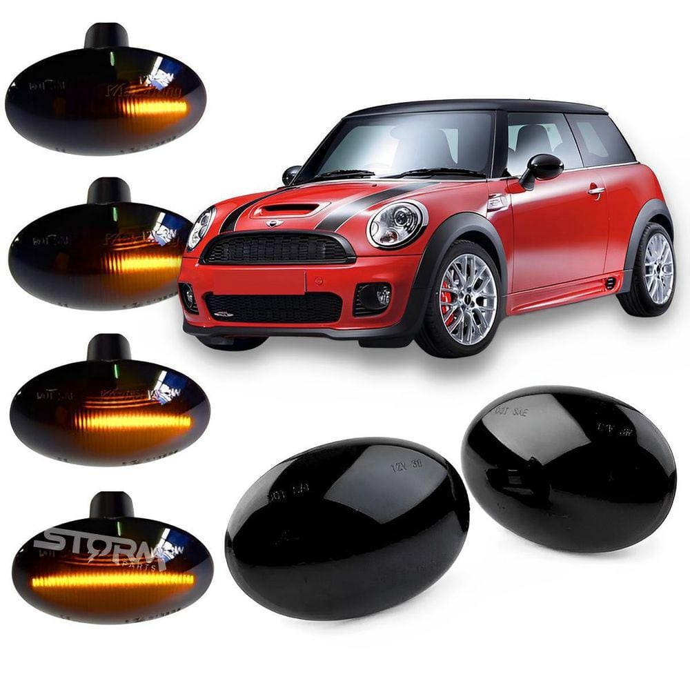Pisca Seta Sequencial Mini Cooper S LED 2013 Preto