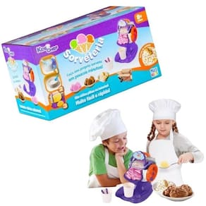 Sorveteria Infantil Com Acessórios Faz Sorvete De Verdade