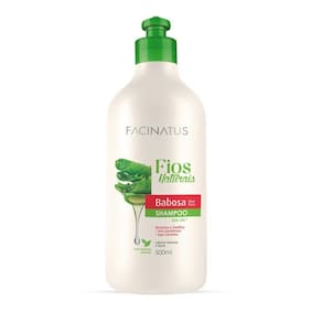 Shampoo Babosa Sem Sal Fios Naturais 500Ml