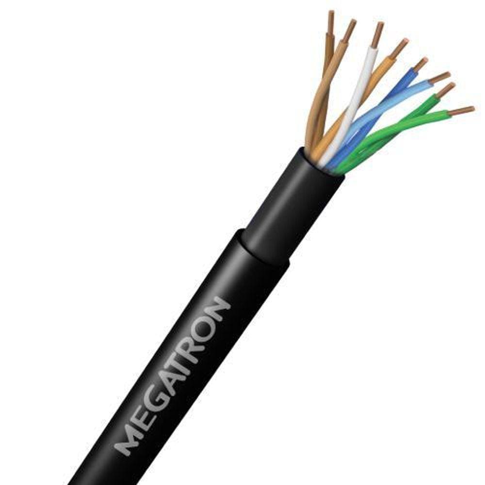Cabo de Rede Lan Cat.5e FTP 305m 100% Cobre Preto