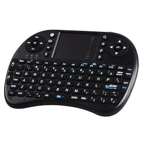 Mini Teclado Bluetooth Touch Luz Colorida Sem Fio