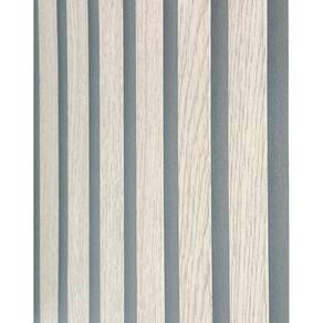 Papel De Parede Vinilico Estilo Ripado Marfim - Unique5067