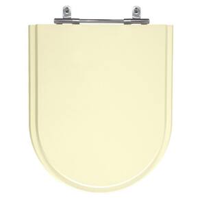 Assento Sanitário Icasa Luna Bege Claro Laminado Poliéster