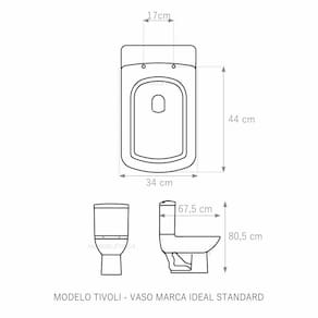 Tampa Vaso Tivoli Amendoa Caramelo Tampa Vaso Ideal Mdf