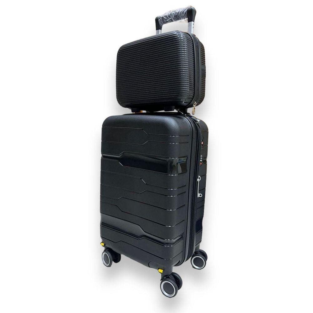 Kit Mala De Bordo 10Kg +Frasqueira Polipropileno Inquebrável