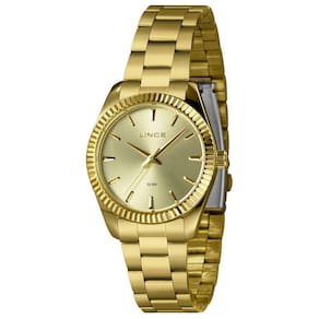 Relógio Lince Feminino Lrgj161L36 C1Kx Clássico Dourado