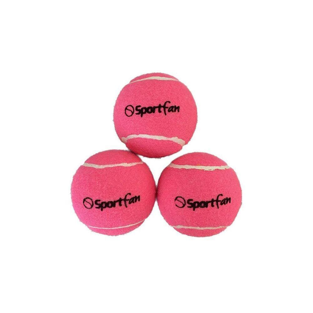 Bola de Beach Tennis Sportfan Stage 2 - Pack 3 Unidades