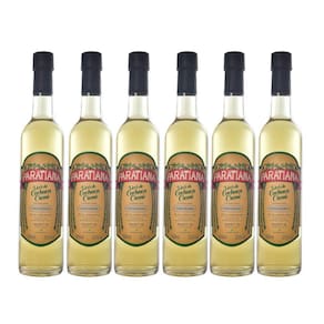 Kit 6 Licor De Cachaça Creme Umburana Paratiense 500 Ml