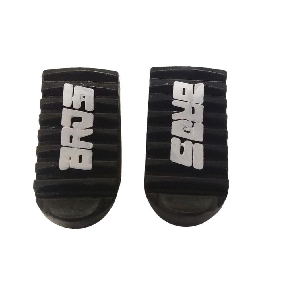 Borracha Estribo Pedaleira Dianteira Nxr 125 Bros / Bros 150