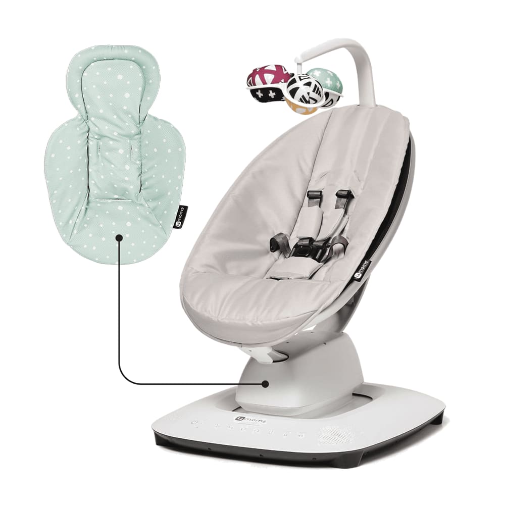 Cadeira Balanço Mamaroo 5.0 Wifi Ganhe Almofada Dupla Face Mamaroo