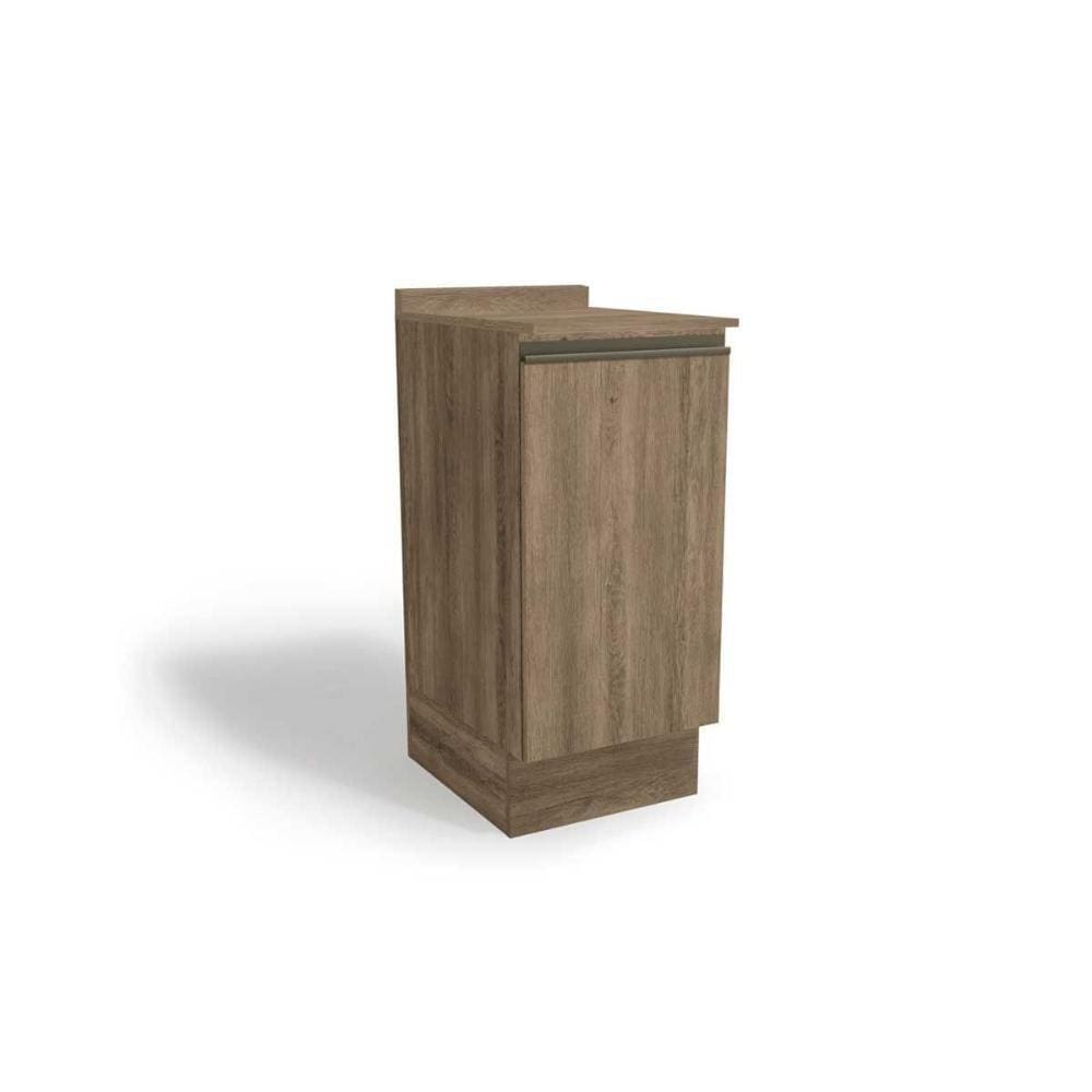 Módulo Cozinha Kappesberg Maxxi Nicho G741 c/ Tampo 40cm Nogal/Nogal-Kappesberg