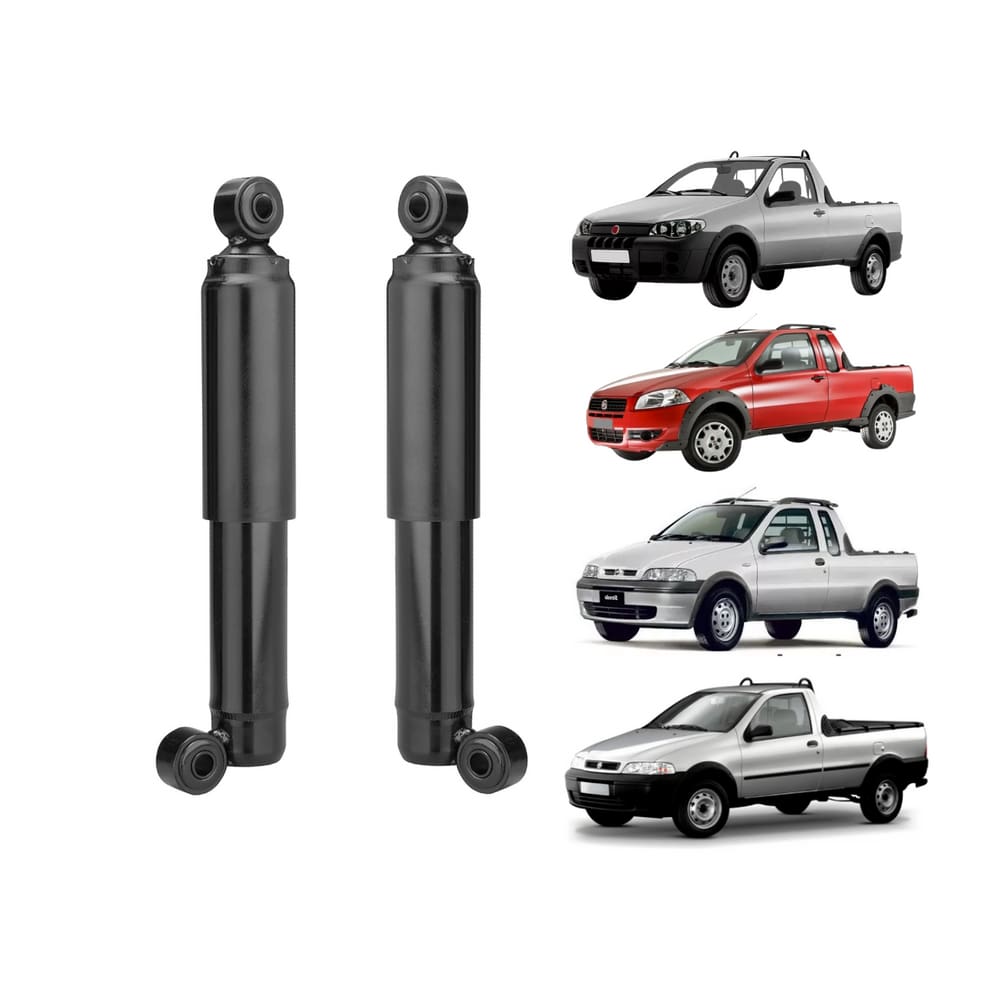 Amortecedor Esquerdo + Direito Traseiro Strada Adventure 2002 A 2012 Nakata