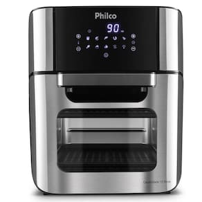 Fritadeira Elétrica sem Óleo/Air Fryer Philco - Oven PFR2200P Preto 3,5L com Forno e Timer