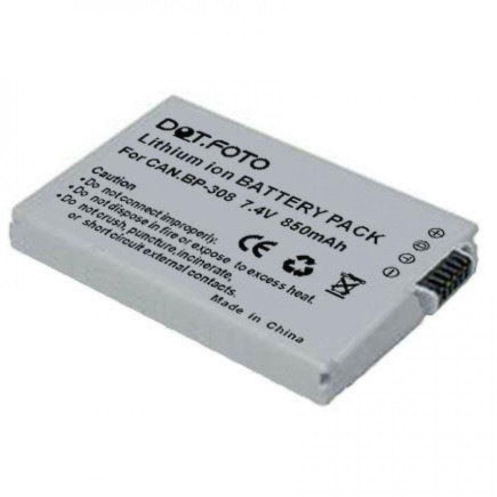 Bateria Bp-308 Para Canon 850Mah E 7.2V