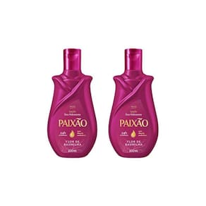 Hidratante Corporal Paixao 200Ml Flor Baunilha - Kit Com 2Un