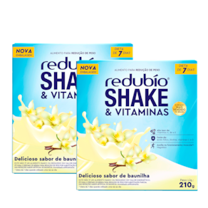Redubio Shake Sabor Baunilha 210g - Kit c/ 2 und