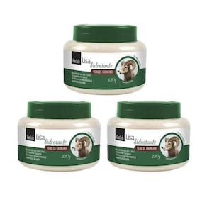 Creme Hidratante Corporal Bio Soft 220G Carneiro - Kit C/3Un