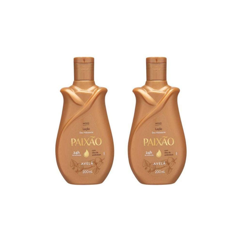 Hidratante Corporal Paixao 200Ml Avela - Kit Com 2Un