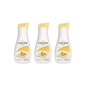 Hidratante Corporal Origem 380Ml Baunilha - Kit Com 3Un