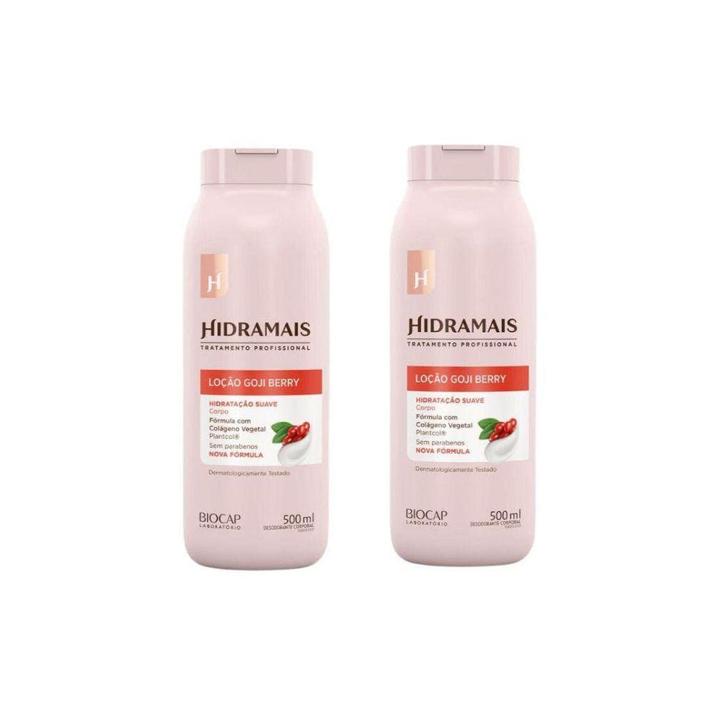 Hidratante Corporal Hidramais 500Ml Gojiberry - Kit Com 2Un
