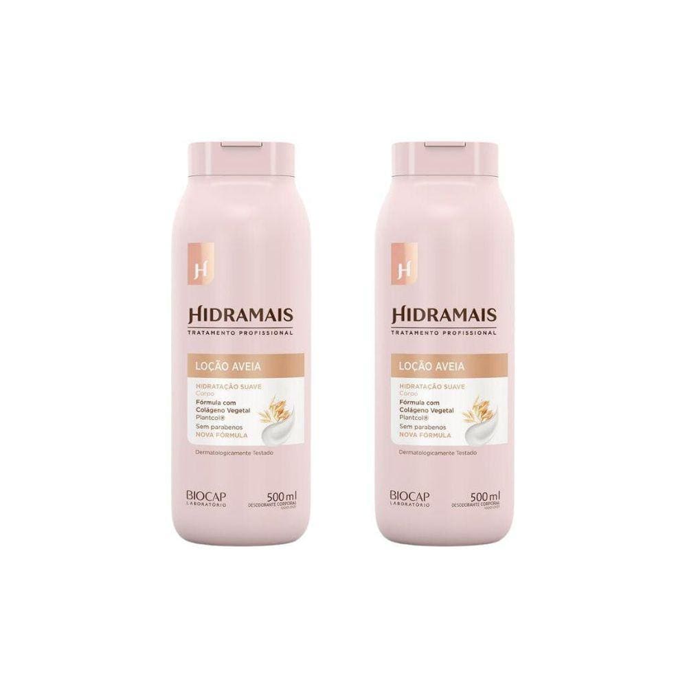 Hidratante Corporal Hidramais 500Ml Aveia - Kit Com 2Un