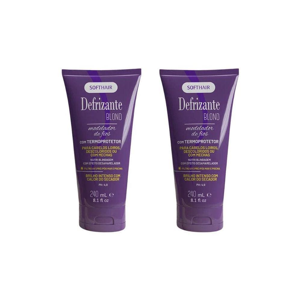 Defrizante Soft Hair 240 Ml Blond-Kit C/2Un
