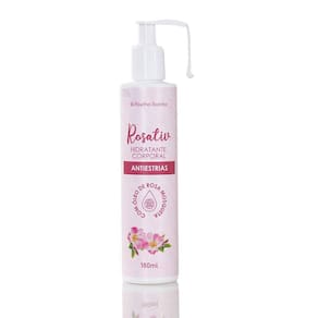 Creme Com Óleo De Rosa Mosqueta Hidratação Profunda Corpo