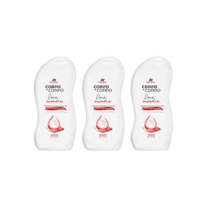 Hidratante Corp Davene Corpo A Corpo 200Ml Ousadia-Kit C/3Un