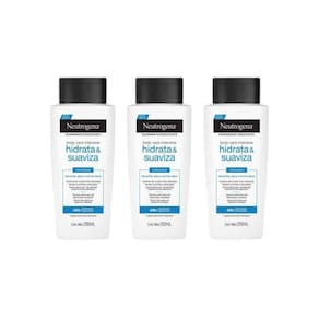 Hidratante Corporal Neutrogena 200Ml Hidrata Suaviza-Kit3Un