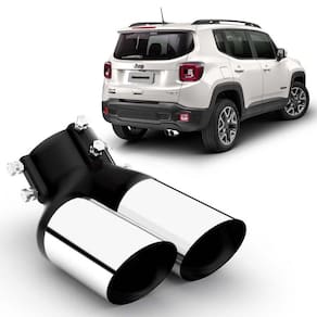 Ponteira De Escapamento Esportivo Jeep Renegade Outs Parts