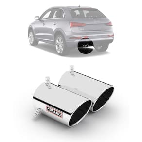 Ponteira Esportiva Para Escapamento Ponta Dupla Audi Q3