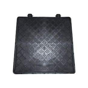 Tampa De Pvc 60X60 Articulada Esgoto Elétrica Caixa Passagem
