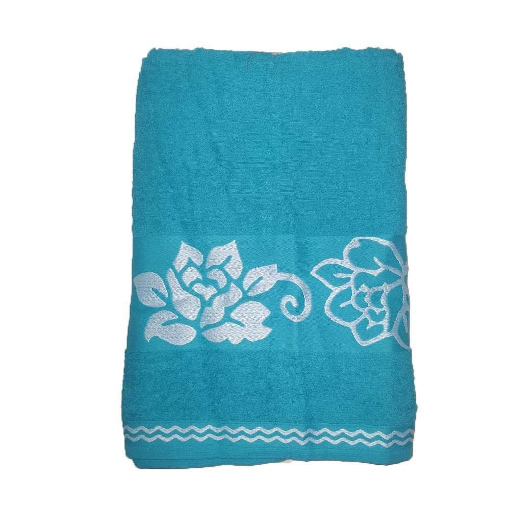 Toalha De Banho Gigante Marcotex Barcelona Azul Caribe