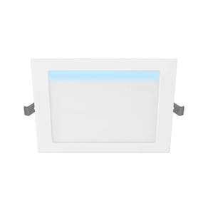 Plafon embutir Philips quadrado 6W BR fria 6500K BV 12x12