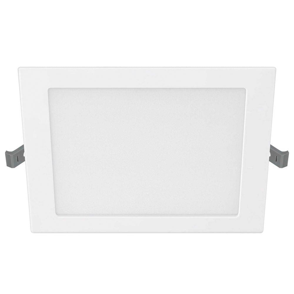 Plafon embutir Philips quadrado 24W amarela 3000K BV 30x30