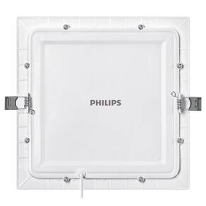 Plafon embutir Philips quadrado 12W BR fria 6500K BV 17x17