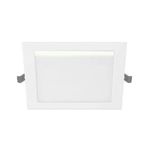 Plafon embutir Philips quadrado 6W branca 4000K BV 12x12
