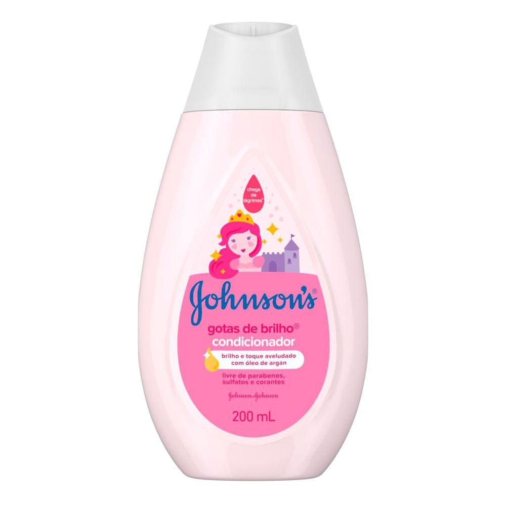Condicionador Johnson`s Gotas de Brilho 200ml