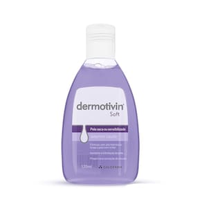 Dermotivin Soft Sabonete Líquido para Pele Seca ou Sensibilizada 120ml