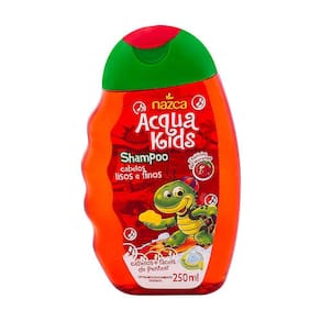 Shampoo Infantil Acqua Kids Cabelos Lisos e Finos com 250ml