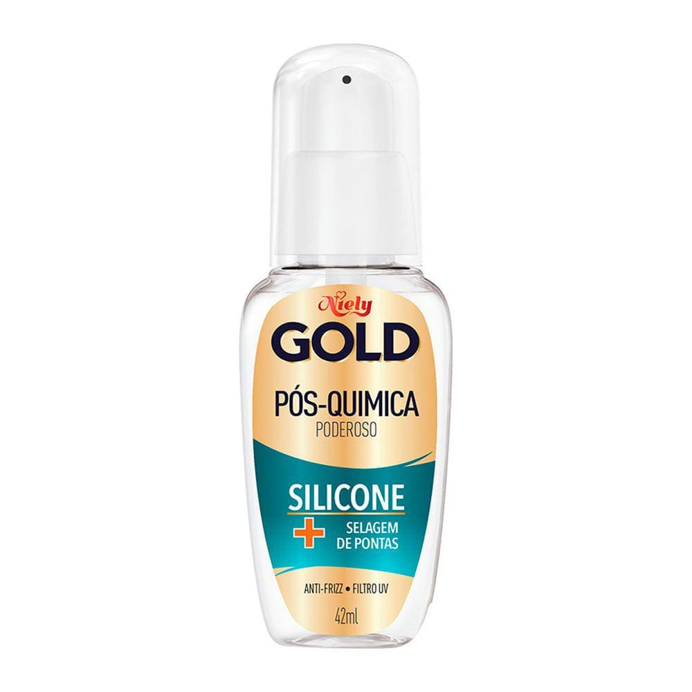 Reparador de Pontas Niely Gold Silicone Pós-Química 42ml