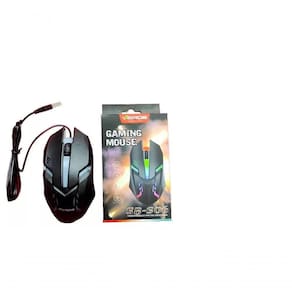 Mouse Gamer Com Fio Rgb Jogos Computador 1200 Dpi Sb-s06