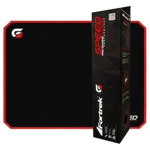 Mouse Pad Gamer (440x350mm) Speed Mpg102 Vermelho Fortrek