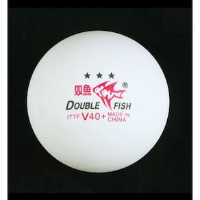 Kit com 20un de Bola de Tênis de Mesa/PingPongDOUBLE FISH V40+ APROVADO ITTF