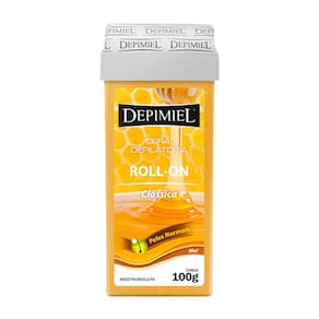 Depilador Depimiel Cera Clássica Pelos Normais Roll-on Refil 100g