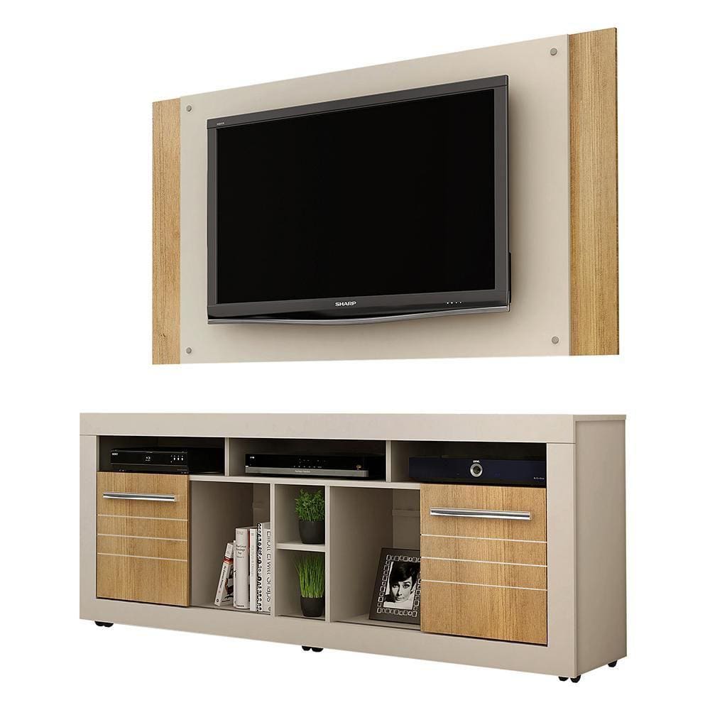 Rack Bancada com Painel Extensível Firenze para TV até 50” - Valdemóveis