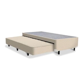 Base Box Bicama Molejo Basic Solteirão Yescasa Méscla Bege