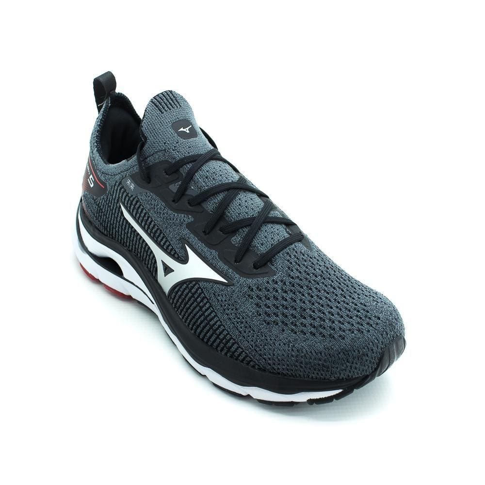 Tênis Masculino Mizuno Wave Mirai 5 - Cinza e Laranja