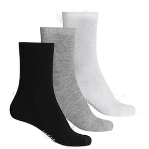 Kit 3 Pares De Meia Unissex Cano Alto 34 a 39 Hering